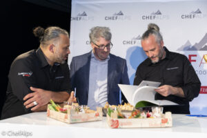 Adrien Hurnungee, Michael Podvinec und Heiko Antoniewicz